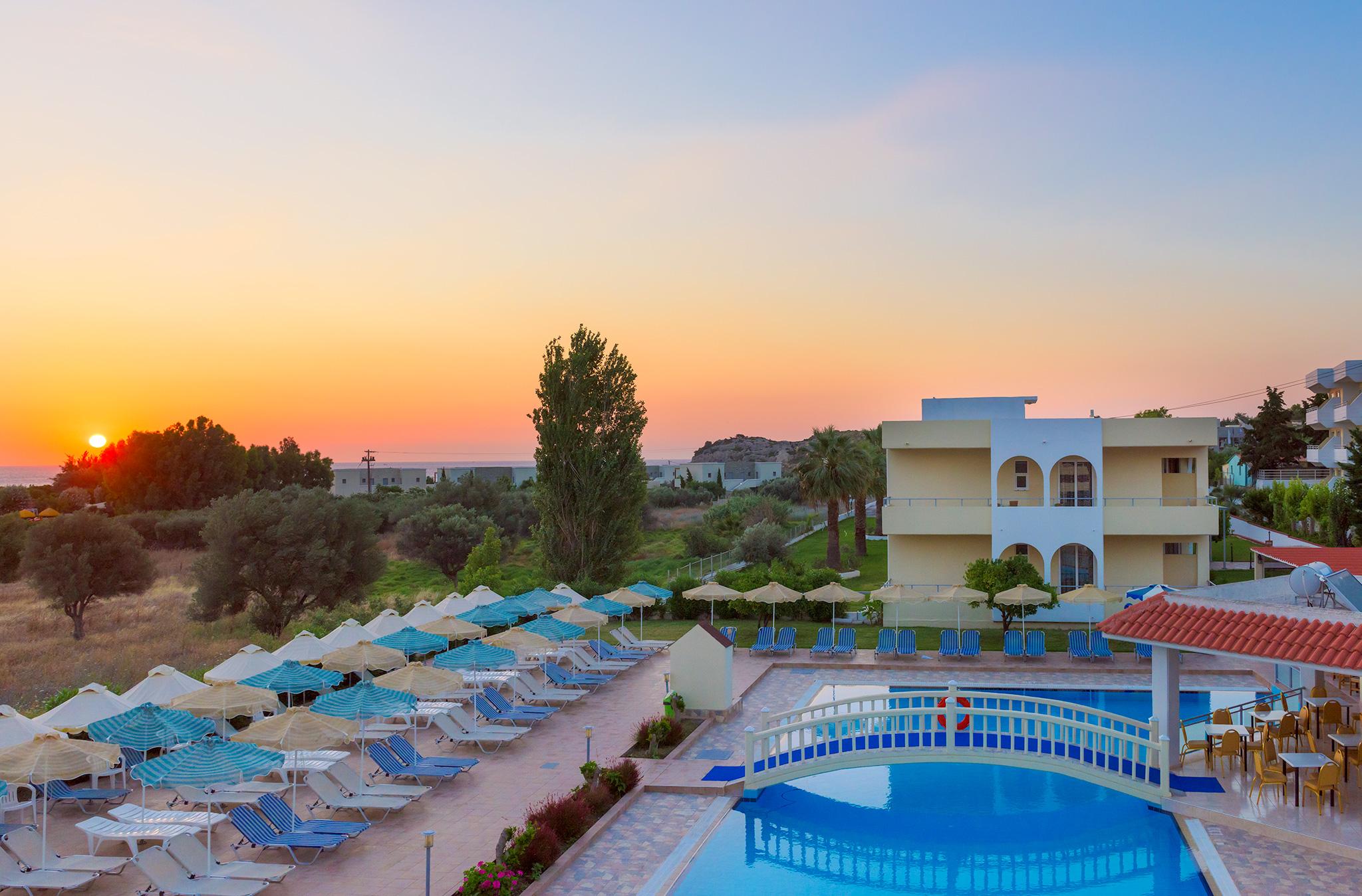 Memphis Beach Hotel Kolymbia Exterior foto